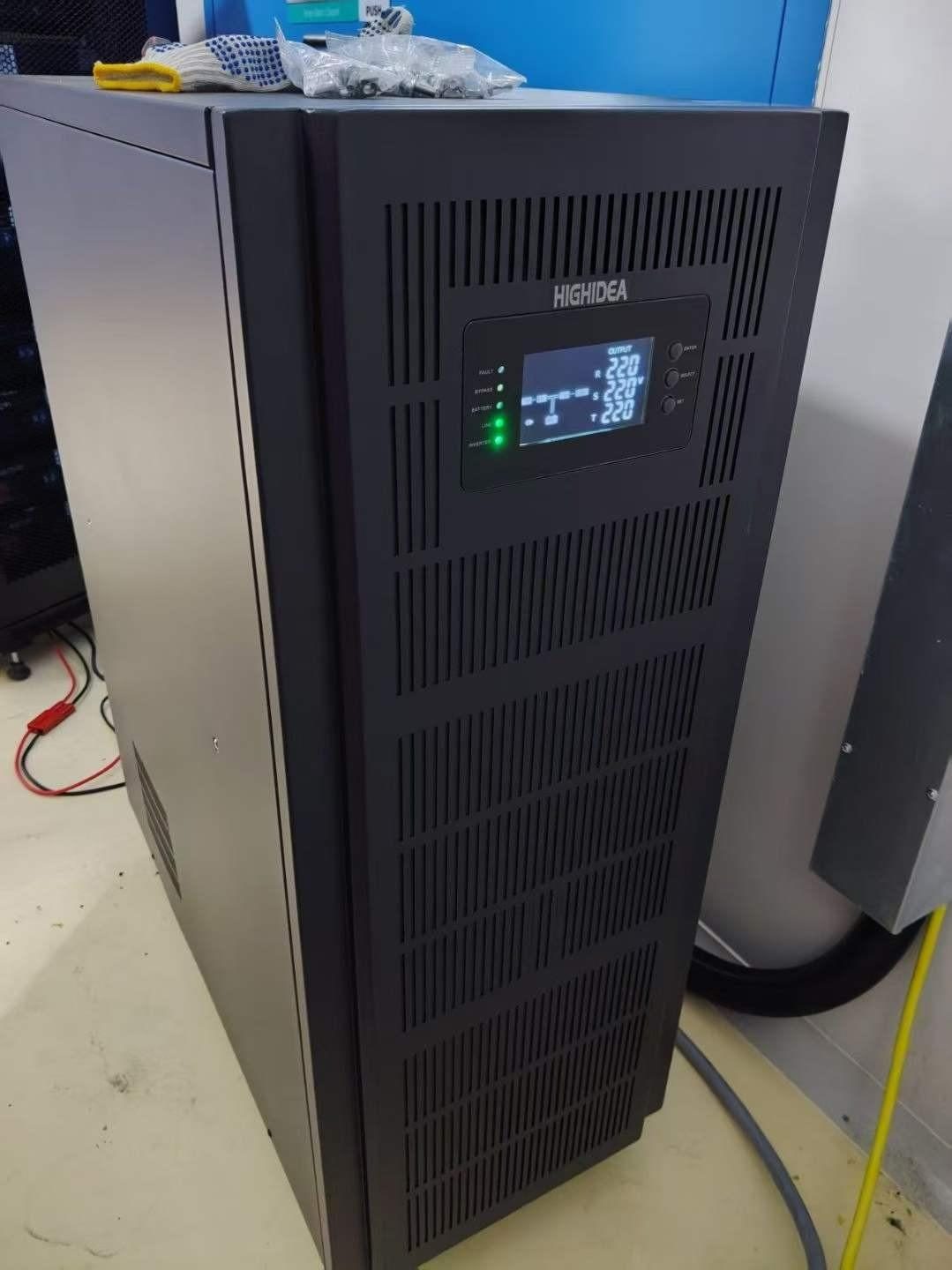 3-Phase Industrial Frequency Lithium-ion UPS Solution for 9.2kW Industrial CT | Space-Saving Backup Power for Inductive Load with 1.5 Hours Runtime