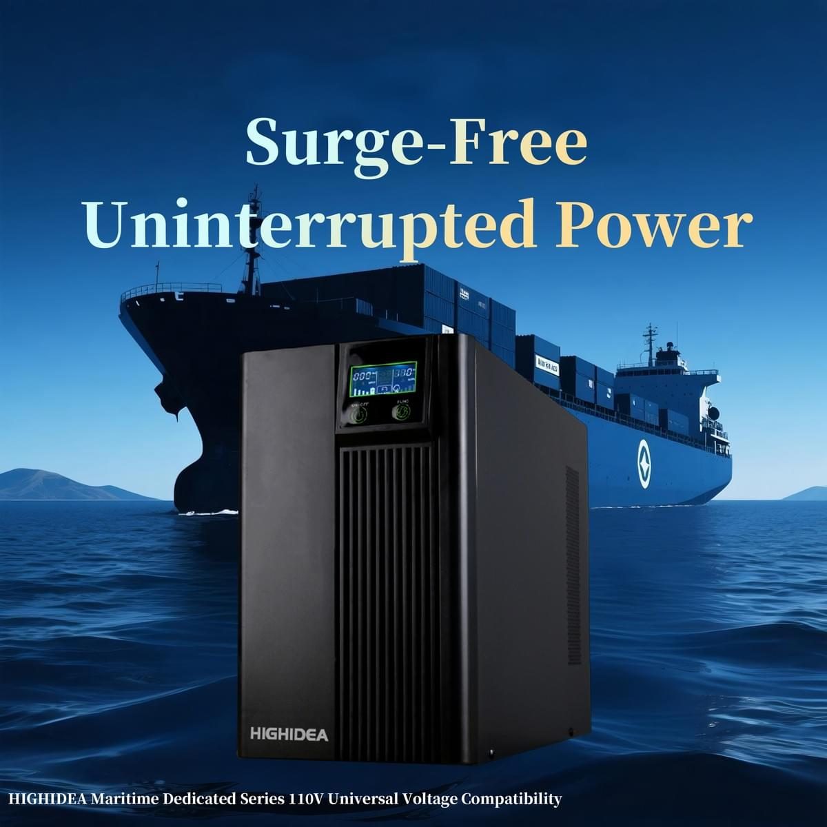 D2K Online UPS Uninterruptible Power Supply for Marine Use